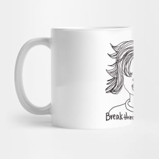 Breakthrough hairstyle Mug